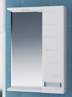 Зеркальный шкаф с подсветкой VIGO Diana 50 8-500 правый белый