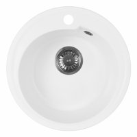 Кухонная мойка AquaGranitEx M-45 (331) белый
