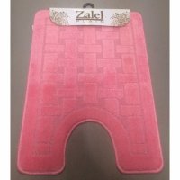 Коврик для туалета ZALEL 50 х 80 розовый