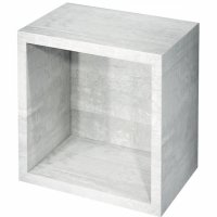 Полка Какса-А Кристалл 30 кубик белый 3999