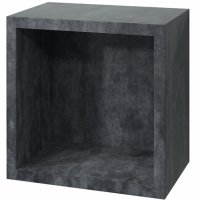Полка Какса-А Кристалл 30 кубик серый 3996