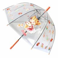 Зонт детский Mary Poppins Лакомка прозрачный 45 см 53732