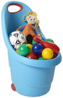 Корзина для игрушек Keter на колесах Голубой 17183001