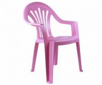 Кресло детское Башпласт розовый 1226 М