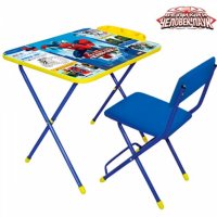 Набор мебели Ника Marvel-2 Великий Человек -Паук D2 Ч голубой
