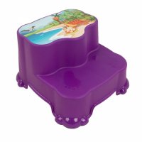 Табурет детский Dunya Plastik 2-х ступенчатый детский Фиолетовый 6104