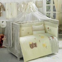 Домик Комплект в кроватку Kidboo Honey Bear Soft 4 пр