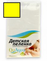 Пеленка Qu Aqua Махра 60X70 желтый