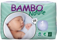 Памперсы Подгузники Bambo Nature Newborn 2-4 кг 28 шт 310131