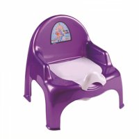 Горшок-кресло Dunya Plastic фиолетовый 11102
