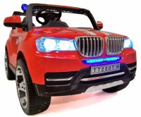Детский электромобиль Rivertoys BMW T005TT-RED-4*4 красный