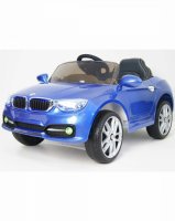 Детский электромобиль Rivertoys BMW Р 333 ВР синий глянец