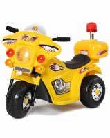 Детский электромотоцикл Rivertoys 998 желтый