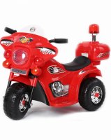 Детский электромотоцикл Rivertoys 998 красный