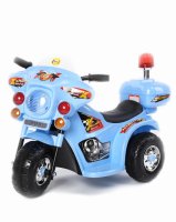 Детский электромотоцикл Rivertoys 998 синий