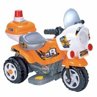 Электромобиль детский Shanghai Inter-World Мотоцикл Патруль оранжевый ZP5055A ORANGE