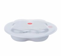 Герметичная тарелка Bebe Confort Sport с крышкой в форме клевера 3105202600 белый