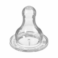 Соска Bebe Confort из силикона для бутылочек со стандартным горлышком 0-6 мес 2 шт 30000781