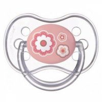 Соска анатомическая Canpol Newborn baby силикон 6-18 мес 22/566 цвет розовый 250989180