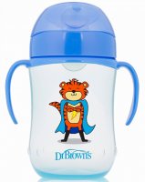 Чашка-непроливайка DrBrowns TC91025 супергерой синий