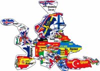 Геомагнит Магнитный географический пазл Европа