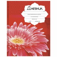 Дневник школьный Brauberg Прекрасные цветы для 5-11 классов 104968