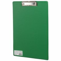 Доска-планшет Brauberg Comfort зеленая 222663