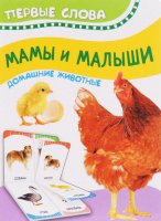 Книга Росмэн Мамы и малыши - Домашние животные (Первые слова) 32513