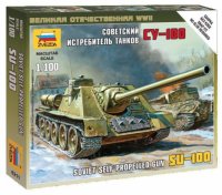 Модель ZVEZDA Советский истребитель танков СУ-100 6211