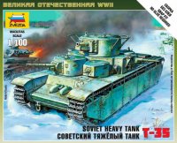 Модель ZVEZDA Советский тяжелый танк Т-35 6203
