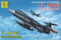 Модель Моделист Сверхзвуковой истребитель F-104G Старфайтер, 1:72 207201