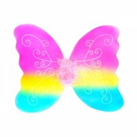 Крылья Snowmen бабочки цветные 40 см Е 92241