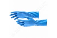 Хозяйственные латексные перчатки c хлопковым напылением Elfe р.L 67887