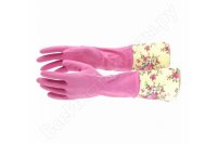 Хозяйственные латексные перчатки Elfe с манжетой, L 67891