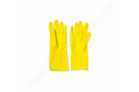 Латексные перчатки HomeQueen с Х/Б напылением, размеры L, M 57106