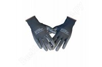 Л гкие бесшовные защитные перчатки эргономичной формы WIEDERKRAFT WDK-PU01B/XXL