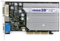 InnoVISION I-5500-G3F3H  AGP NVIDIA GeForce FX5500 256MB GDDR2 128bit 270/333MHz DVI/VGA/T