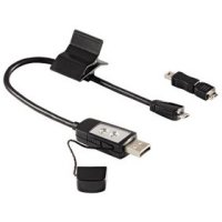 Подсветка Hama H-54309 для электронных книг на зажиме черная USB 30 см адаптер microUSB- miniUSB