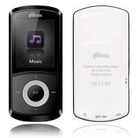 Ritmix (RF-3400-4Gb) White (MP3 Player, FM, 4Gb, 1"OLED, диктофон, microSDHC, USB2.0, Li-Pol)
