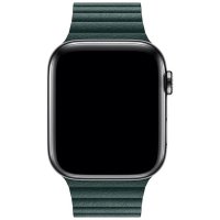  EVA Leather /Apple Watch 42/44mm D.Green (AWA008GR)