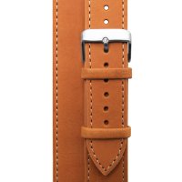  Cozistyle Double Tour Leather Watch Band Tan