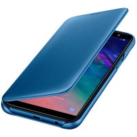  Samsung Wallet Cover  Galaxy A6 (2018), Blue