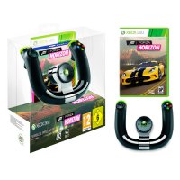   Microsoft Xbox 360 2ZJ-00040 Wireless Speed Wheel + Forza Horizont