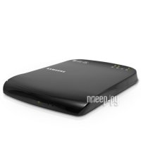 DVD RAM & DVDR/RW & CDRW & Wireless Router Samsung SE-208BW/EUBS (Black)(802.11b/g, 1WAN 10/100 Mbp