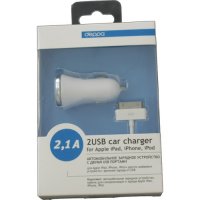    Deppa 11205 ULTRA 2 USB, 2.1  +   iPhone/iPod/iPad, 