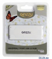  USB Ginzzu Hub 7  ( GR-415UW ) Retail