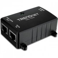 TRENDnet (TPE-103I) PoE Injector (1UTP 10/100 Mbps Data-In, 1UTP 10/100 Mbps PoE-Out)