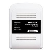  TP-Link TL-PA201 Powerline  200Mbps Powerline Ethernet Adapter, Plug(EU/UK/AU), Home