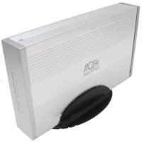  AgeStar (SCB3A8-Silver)(EXT BOX    3.5" SATA HDD, USB2.0/eSATA)