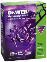   Dr.Web  PRO  Windows  1   2  BHW-A-12M-2A3 + 150   